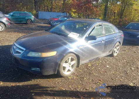 2005 Acura Tl из США, поврежденный, VIN 19UUA66295A039179